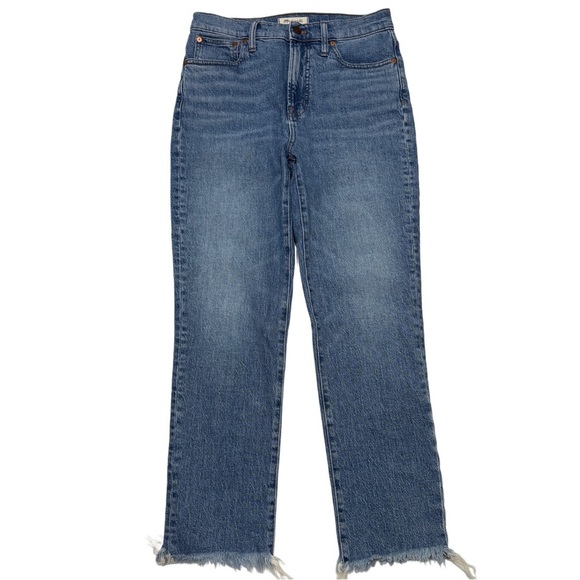 {Madewell} "The Perfect Vintage Jean in Ainsworth Wash" Slim Straight Leg Denim - Picture 4 of 9